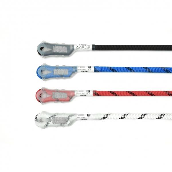 KONG STATIC ROPE LANYARD 10M - NFC READY - Corda 11mm lunghezza 10 metri + 435.LR0 + Digital Company Association