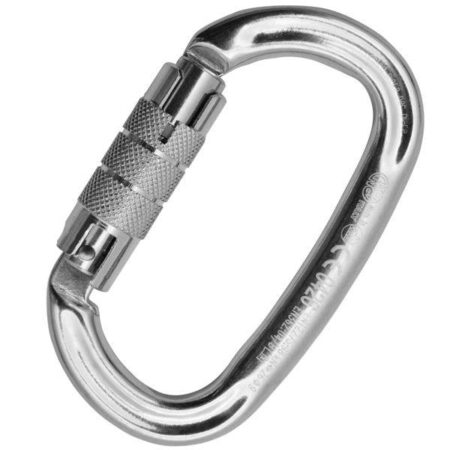 KONG OVALONE ALU TWIST LOCK - connettore rapido a 2 movimenti Lucido + Digital Company Association