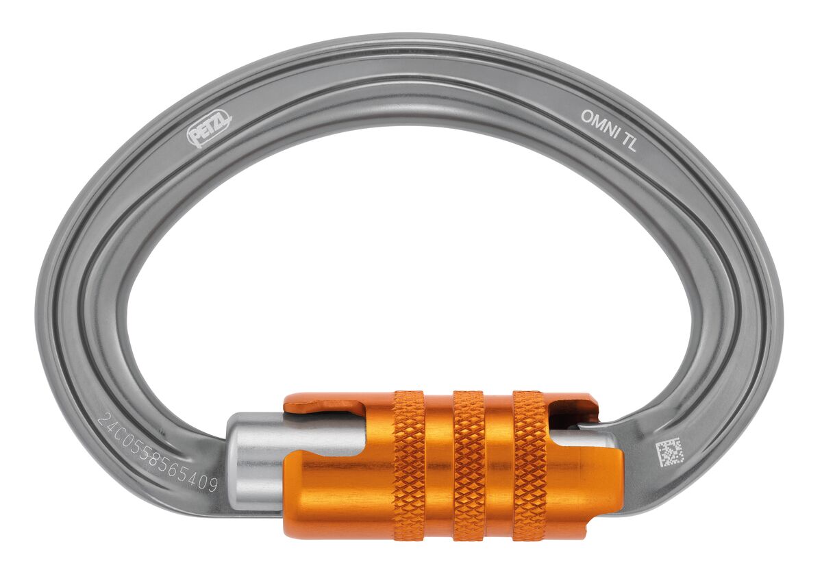 OMNI PETZL - Mochettone a D, Triact-Lock