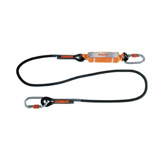 KAPRIOL - Cordino Anticaduta con assorbitore - 2Mt